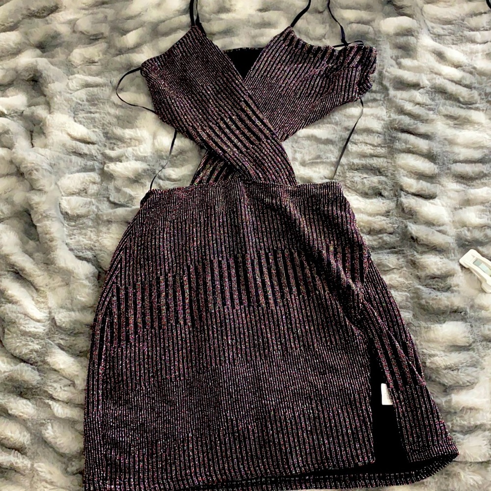 Fashion nova, sparkly dress, girls night out